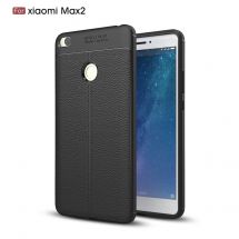 Захисний чохол Deexe Leather Cover для Xiaomi Mi Max 2 - Black: фото 1 з 11