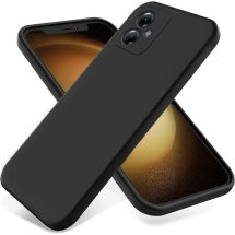 Защитный чехол Deexe Silicone Case для Motorola Moto G54 / G54 Power - Black: фото 1 из 8