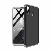 Захисний чохол GKK Double Dip Case для Xiaomi Mi Max 3 - Black / Silver: фото 1 з 14