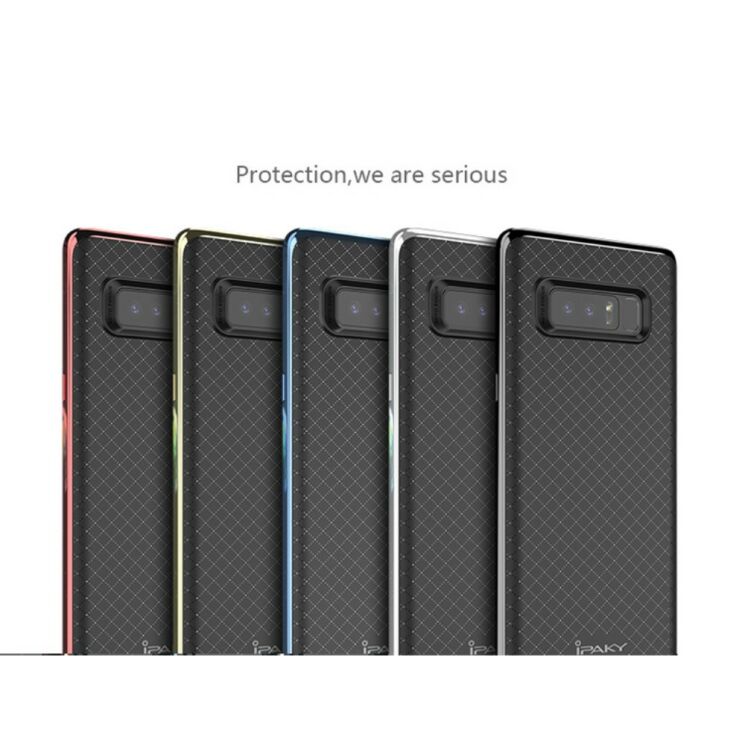 Защитный чехол IPAKY Hybrid для Samsung Galaxy Note 8 (N950) - Gold: фото 5 из 9