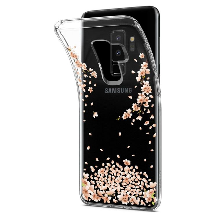 Защитный чехол Spigen SGP Liquid Crystal Blossom для Samsung Galaxy S9+ (G965) - Crystal Clear: фото 3 из 16