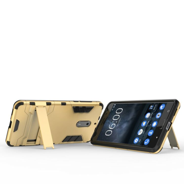 Захисний чохол UniCase Hybrid для Nokia 6 - Gold: фото 7 з 11