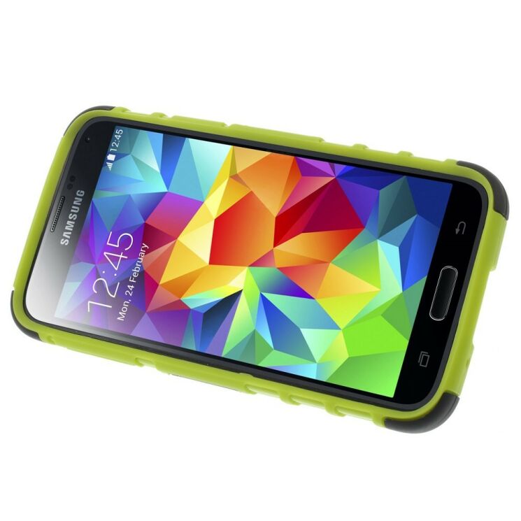 Захисний чохол UniCase Hybrid X для Samsung Galaxy S5 mini - Green: фото 5 з 9