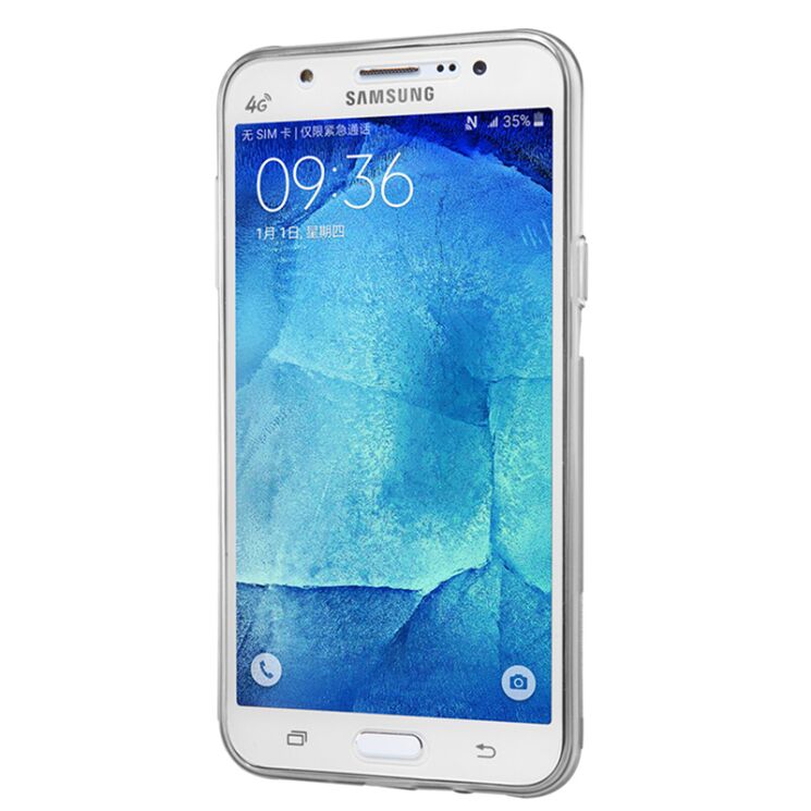 Силиконовая накладка NILLKIN Nature TPU для Samsung Galaxy J5 (J500) - Gray: фото 5 из 19