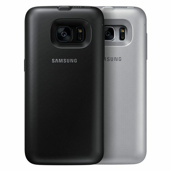 Чохол-аккумулятор Backpack Cover для Samsung Galaxy S7 (G930) EP-TG930BBRGRU - Silver: фото 2 з 2