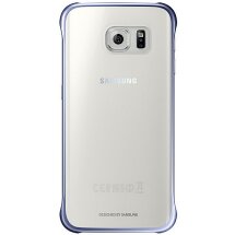 Захисна накладка Clear Cover для Samsung S6 EDGE (G925) EF-QG925BBEGRU - Black: фото 1 з 3