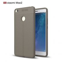Захисний чохол Deexe Leather Cover для Xiaomi Mi Max 2 - Grey: фото 1 з 11