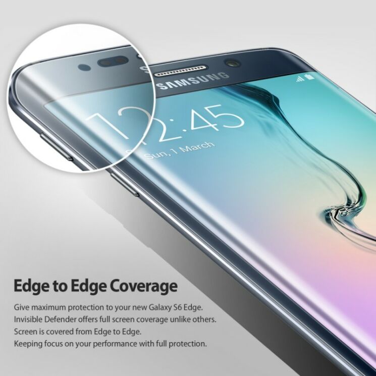 Комплект пленок RINGKE Invisible Defender для Samsung Galaxy S6 Edge: фото 2 з 7
