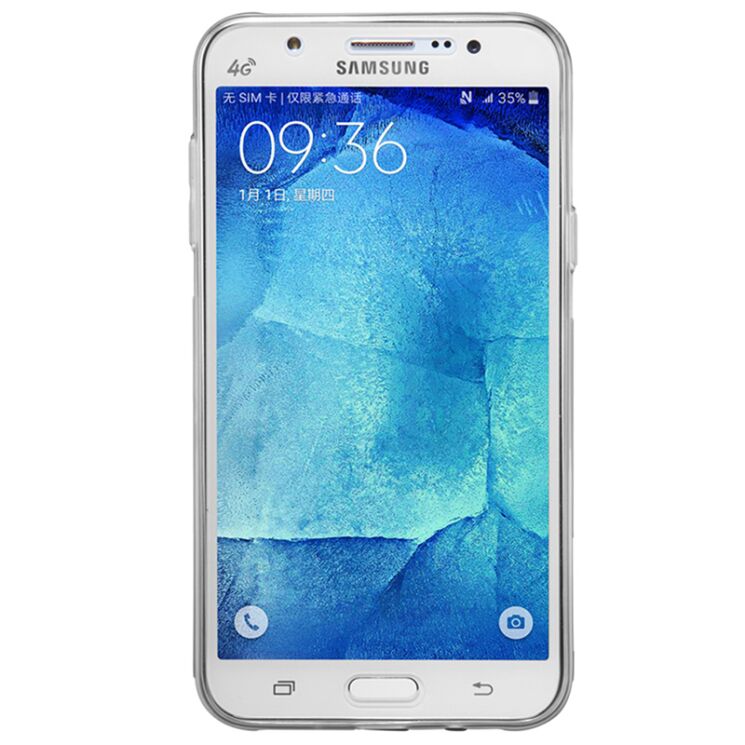 Силиконовая накладка NILLKIN Nature TPU для Samsung Galaxy J5 (J500) - Gray: фото 3 з 19