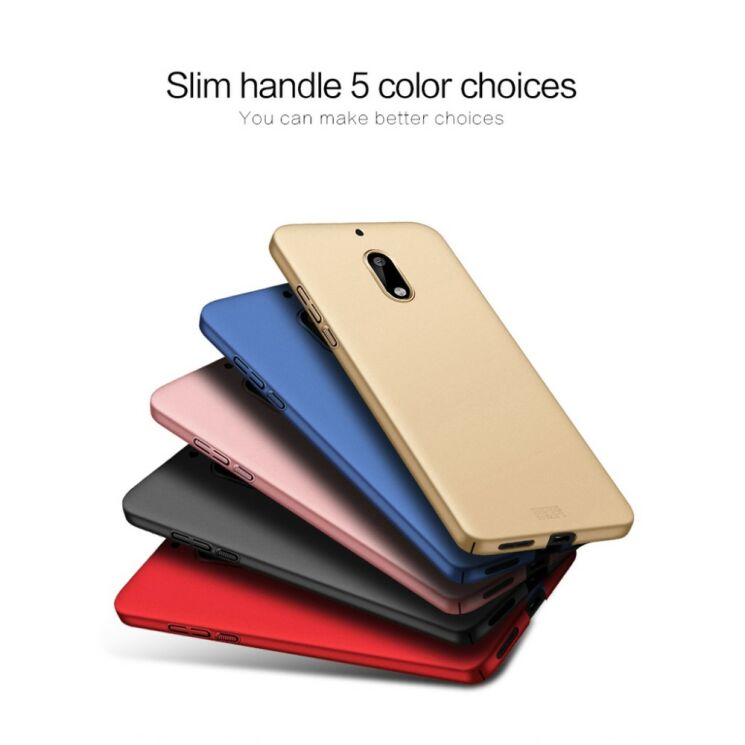 Пластиковый чехол MOFI Slim Shield для Nokia 6 - Red: фото 4 из 10
