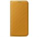 Чехол Flip Wallet Fabric для Samsung S6 (G920) EF-WG920BBEGRU - Yellow: фото 1 из 4
