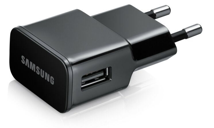 Мережевий зарядний пристрій Samsung (2A/5V) Black EP-TA12EBEUGRU: фото 2 з 5