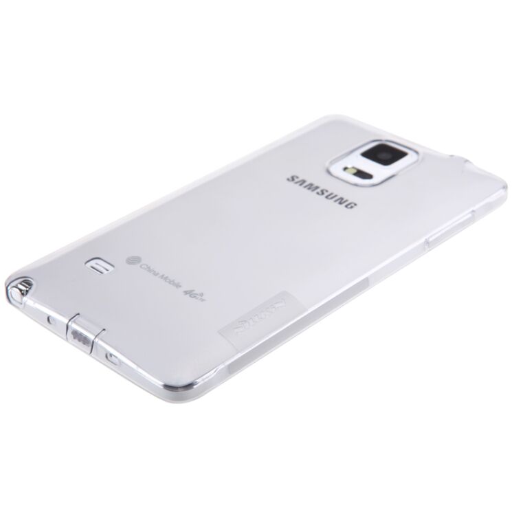 Силиконовая накладка NILLKIN Nature TPU для Samsung Galaxy Note 4 (N910) - White: фото 3 из 14