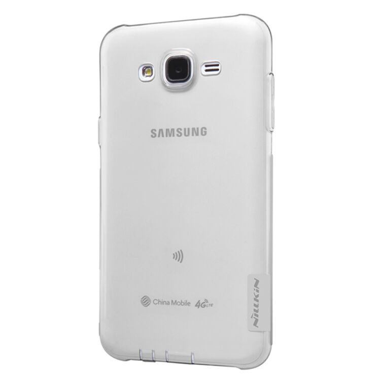 Силиконовая накладка NILLKIN Nature TPU для Samsung Galaxy J5 (J500) - Gray: фото 4 з 19