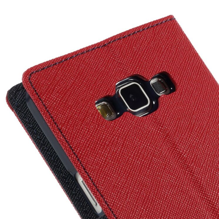 Чохол Mercury Fancy Diary для Samsung Galaxy A7 (A700) - Red: фото 10 з 11