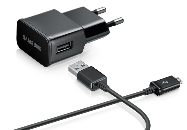 Сетевое зарядное устройство Samsung (2A/5V) Black EP-TA12EBEUGRU: фото 5 из 5