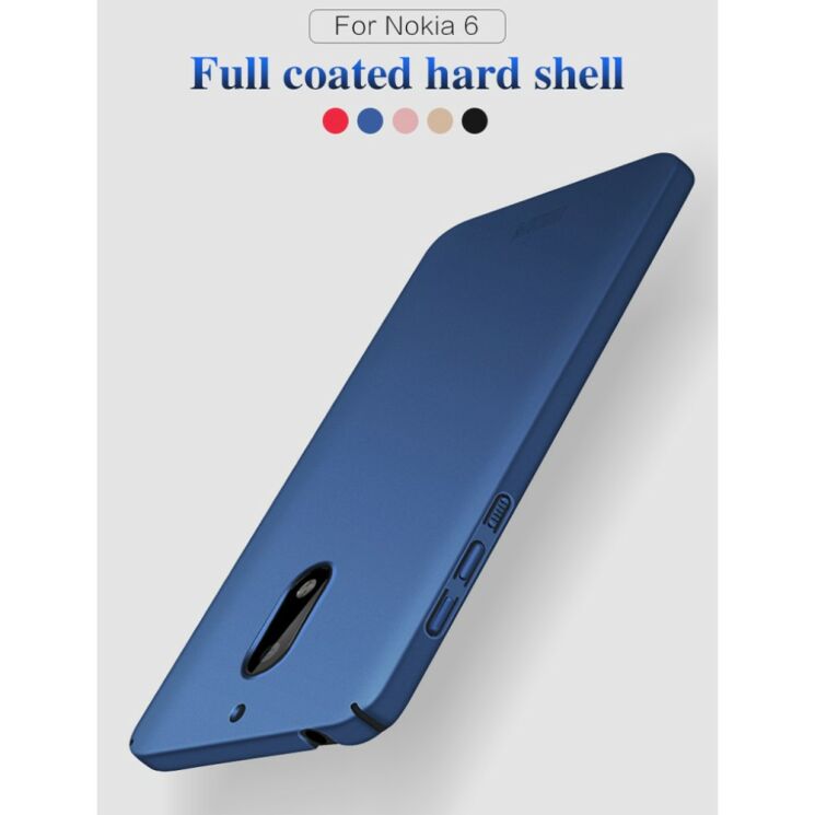 Пластиковый чехол MOFI Slim Shield для Nokia 6 - Black: фото 3 из 10