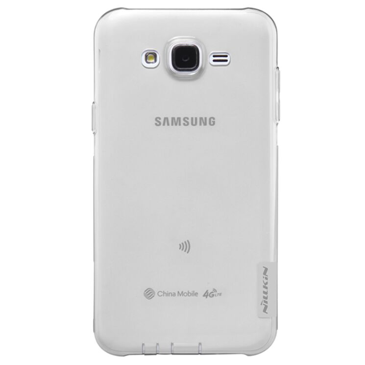 Силиконовая накладка NILLKIN Nature TPU для Samsung Galaxy J5 (J500) - Gray: фото 2 з 19