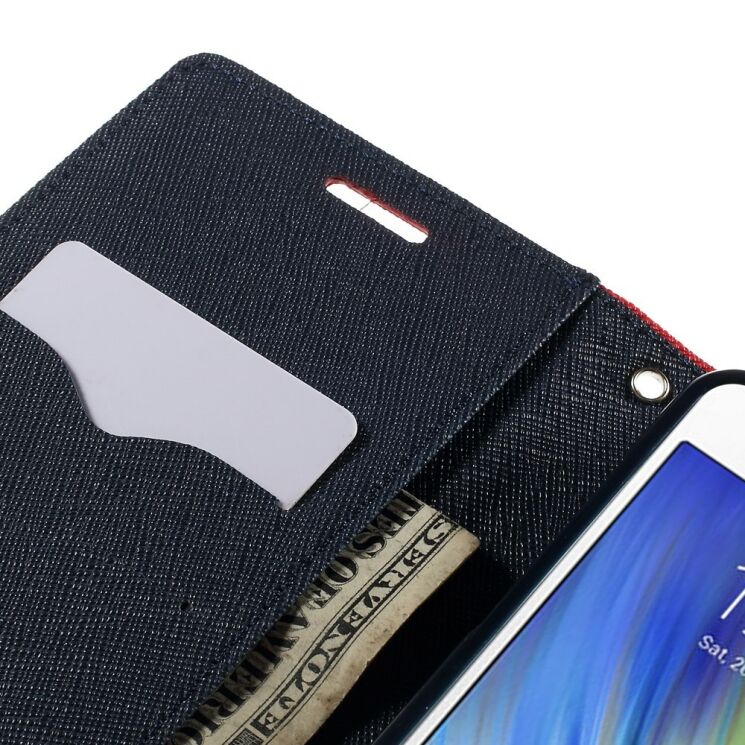 Чехол Mercury Fancy Diary для Samsung Galaxy A7 (A700) - Red: фото 8 из 11