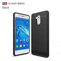 Защитный чехол UniCase Carbon для Huawei Honor 6C - Black: фото 1 из 9