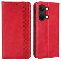 Чохол Deexe Retro Style для OnePlus Nord 3 / Ace 2V - Red: фото 1 з 8