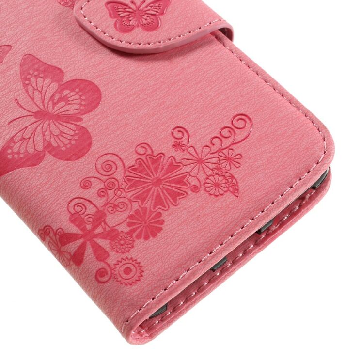 Чехол-книжка Deexe Butterfly Style для Huawei Y5 II - Pink: фото 7 из 11