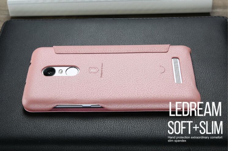 Чехол LENUO LeDream для Xiaomi Redmi Note 3 Pro Special Edition - Brown: фото 6 из 14