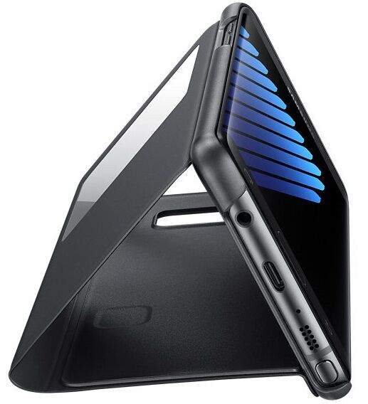 Чохол S View Standing Cover для Samsung Galaxy Note 7 EF-CN930PBEGRU - Black: фото 7 з 10