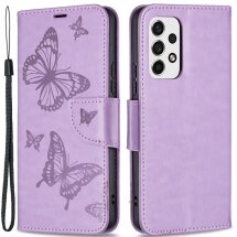 Чехол UniCase Butterfly Pattern для Samsung Galaxy A53 - Purple: фото 1 из 7