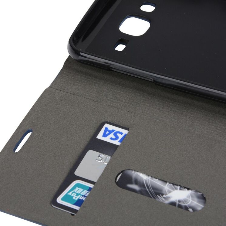 Чехол UniCase Cross Texture для Samsung Galaxy J5 (J500) - Dark Gray: фото 6 из 8