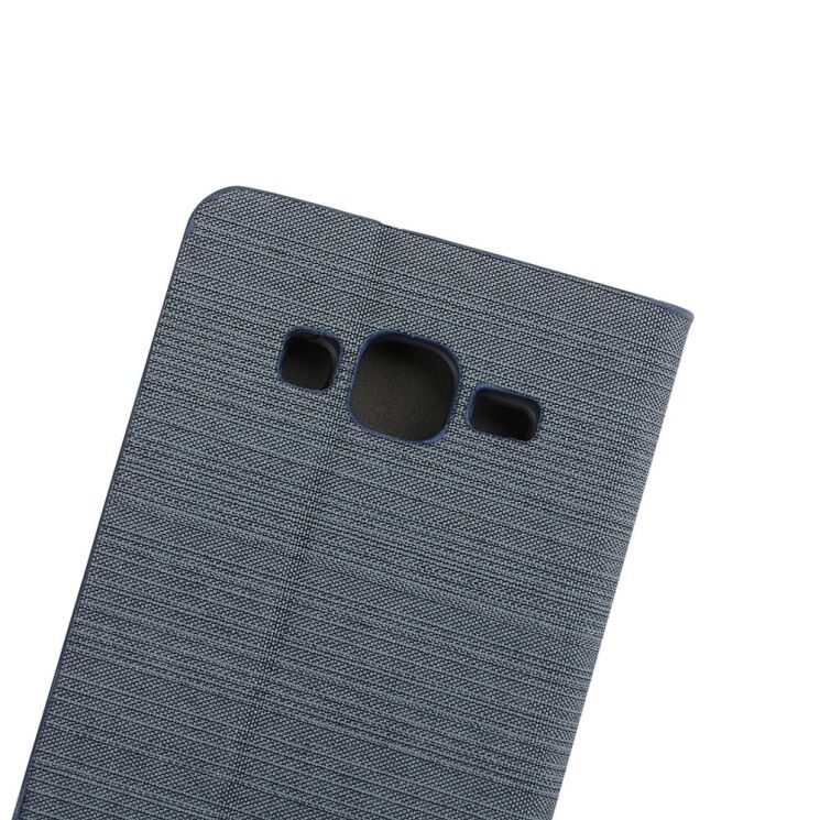 Чехол UniCase Cross Texture для Samsung Galaxy J5 (J500) - Dark Gray: фото 7 из 8