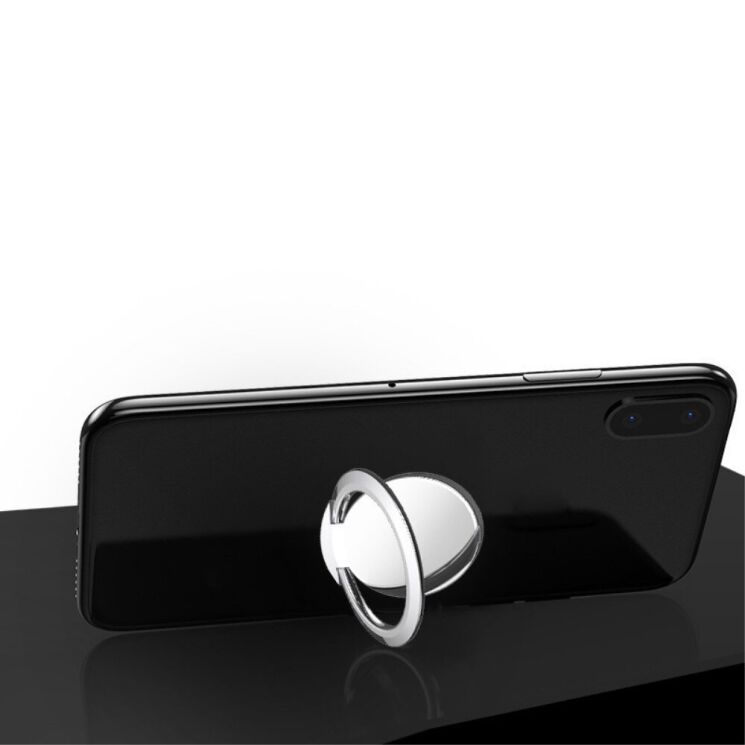 Кільце-тримач для смартфона Deexe Ultra-Thin Ring Holder - Silver: фото 7 з 9