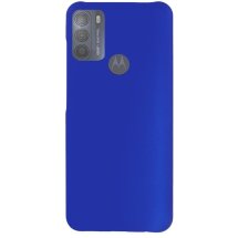 Пластиковий чохол Deexe Hard Shell для Motorola Moto G60 - Blue: фото 1 з 7