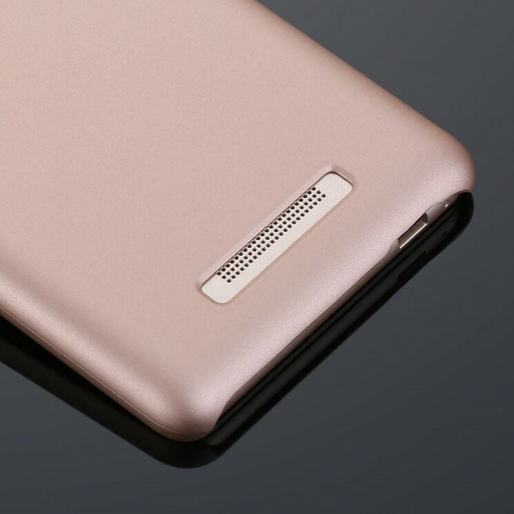 Пластиковий чохол X-LEVEL Slim для Xiaomi Redmi Note 3 - Gold: фото 6 з 6