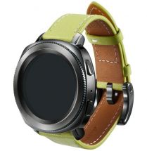 Ремешок Classic Leather для часов Samsung Gear Sport (GP-R600BREEBAE) - Yellow: фото 1 из 3