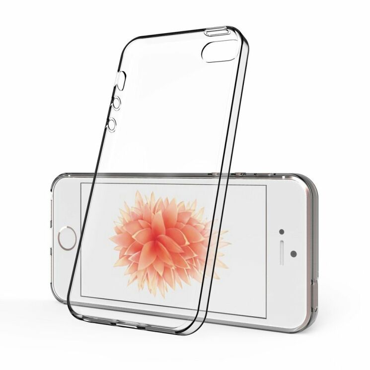 Силиконовый чехол Deexe UltraThin для iPhone 5/5s/SE: фото 1 из 6