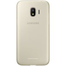 Силиконовый чехол Jelly Cover для Samsung Galaxy J2 2018 (J250) EF-AJ250TFEGRU - Gold: фото 1 из 16