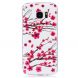 Силіконовий (TPU) чохол Deexe LumiCase Samsung Galaxy S7 edge (G935) - Cherry Blossom (111472B). Фото 2 з 6