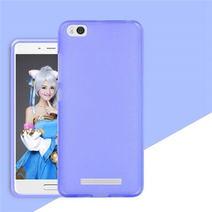 Силіконовий (TPU) чохол Deexe Soft Case для Xiaomi Redmi 4A - Blue: фото 1 з 3