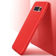 Силіконовий (TPU) чохол X-LEVEL Matte для Samsung Galaxy Note 8 (N950) - Red: фото 1 з 9