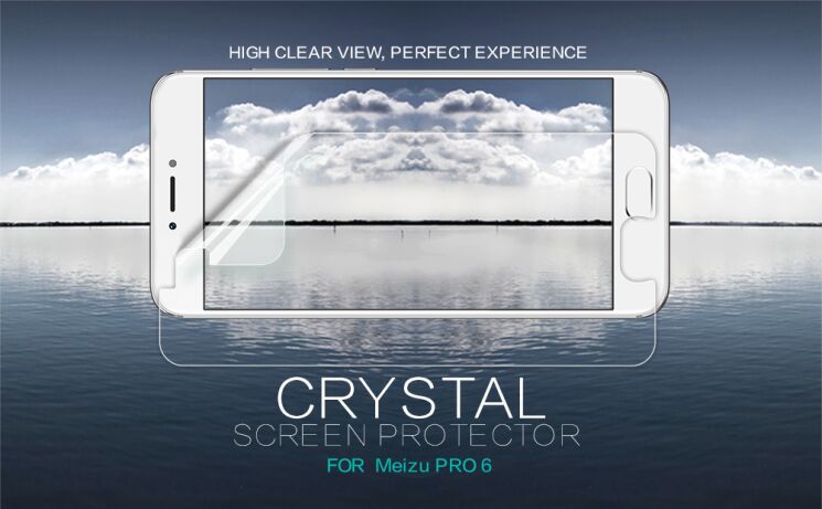 Защитная пленка NILLKIN Crystal для Meizu Pro 6 / Pro 6s: фото 1 из 8