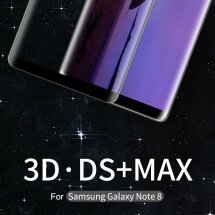 Захисне скло NILLKIN 3D DS+MAX для Samsung Galaxy Note 8 (N950) - Black: фото 1 з 13