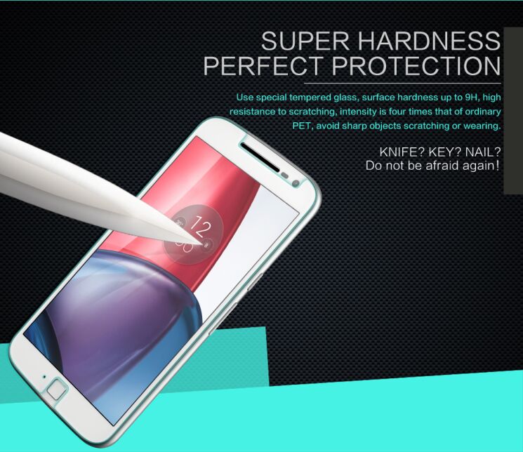 Защитное стекло NILLKIN Amazing H для Motorola Moto G4 Plus: фото 5 из 14
