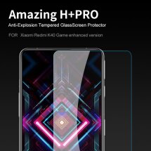 Защитное стекло NILLKIN Amazing H+ Pro для Xiaomi Redmi K40 Gaming / Poco F3 GT: фото 1 из 15