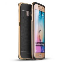 Захисний чохол IPAKY Hybrid для Samsung Galaxy S6 edge (G925) - Gold: фото 1 з 7