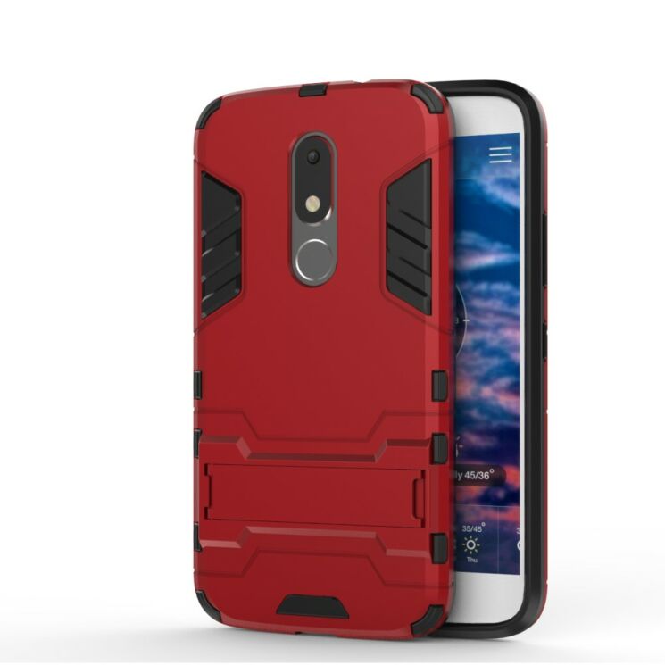 Захисний чохол UniCase Hybrid для Motorola Moto M - Red: фото 2 з 11