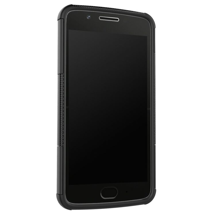 Захисний чохол UniCase Hybrid X для Motorola Moto G5 - Black: фото 7 з 10