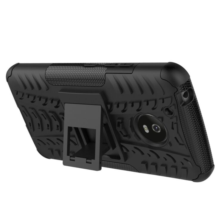 Захисний чохол UniCase Hybrid X для Motorola Moto G5 - Black: фото 2 з 10