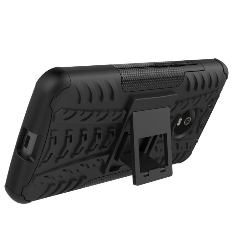 Захисний чохол UniCase Hybrid X для Motorola Moto G5 - Black: фото 4 з 10