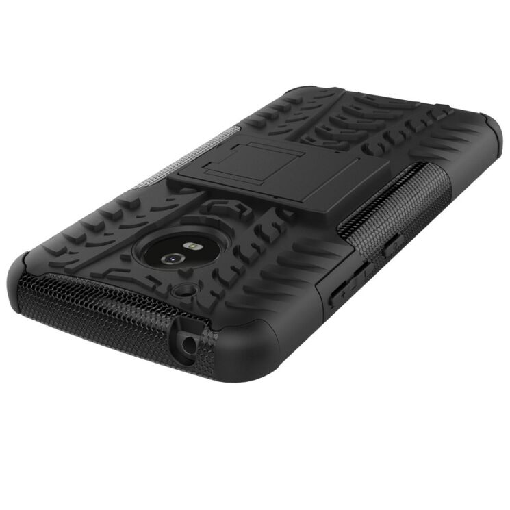 Захисний чохол UniCase Hybrid X для Motorola Moto G5 - Black: фото 5 з 10